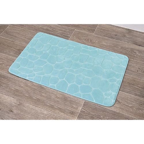 TENDANCE TEPIH ZA KUPATILO PEBBLE 50X80 CM MEMORIJSKA PENA, SVETLO PLAVA 7718N147 slika 1