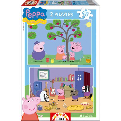 Puzzles Peppa Pig 2x48 slika 1