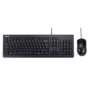 Tastatura i miš ASUS U2000, žični komplet, crna
