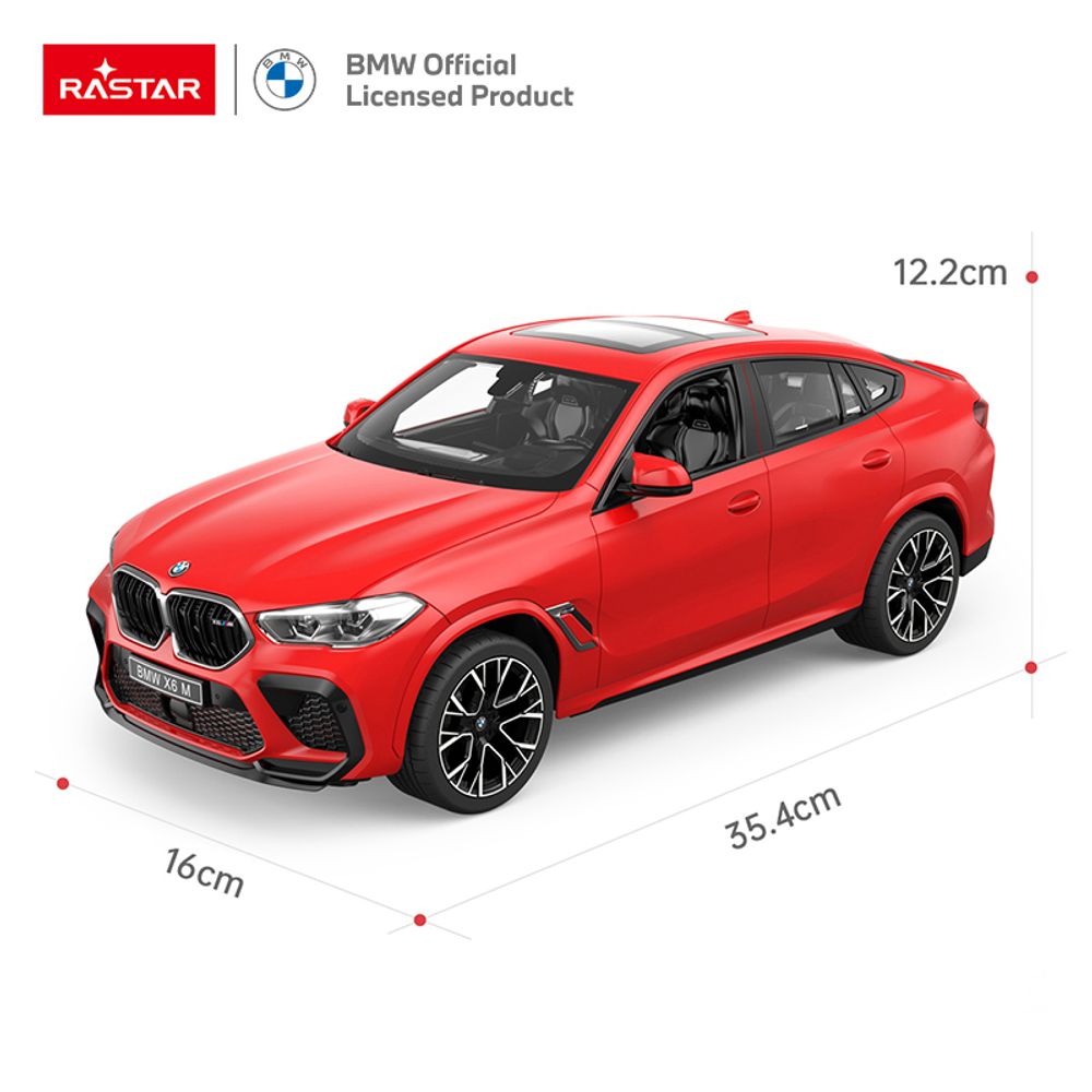 RASTAR 99200 BMW X6 M na daljinsko upravljanje 1:14 slika 7