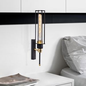 Zidna lampa Fellini - MR - 876 u crno-zlatnoj boji