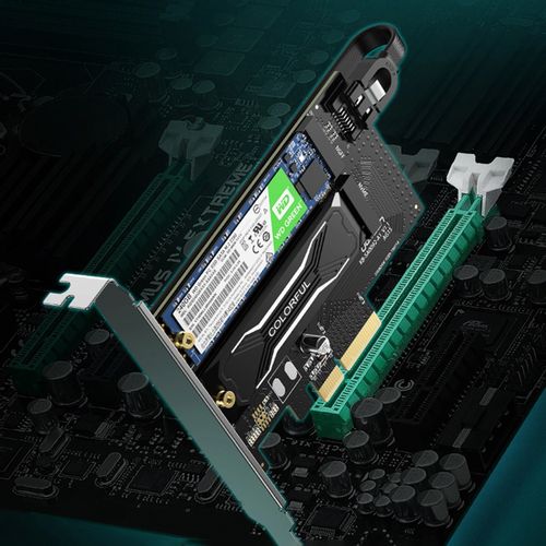 Ugreen 70504 M2 / M.2 NVME na PCI-E 3.0 ekspanzijska kartica s podrškom za M.2 SATA slika 3