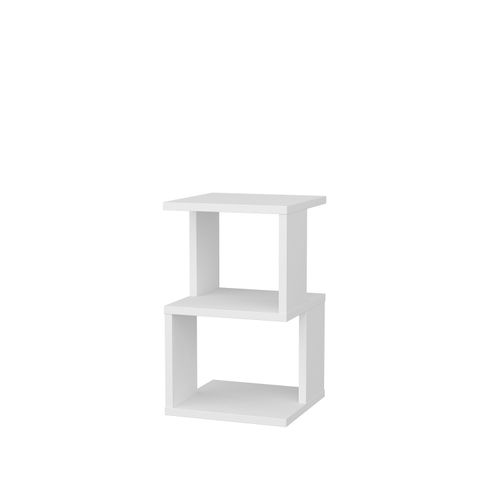 Carter - White White Nightstand slika 4