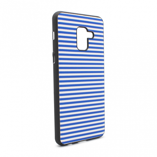 Torbica Luo Stripes za Samsung A530F Galaxy A8 2018 plava slika 1
