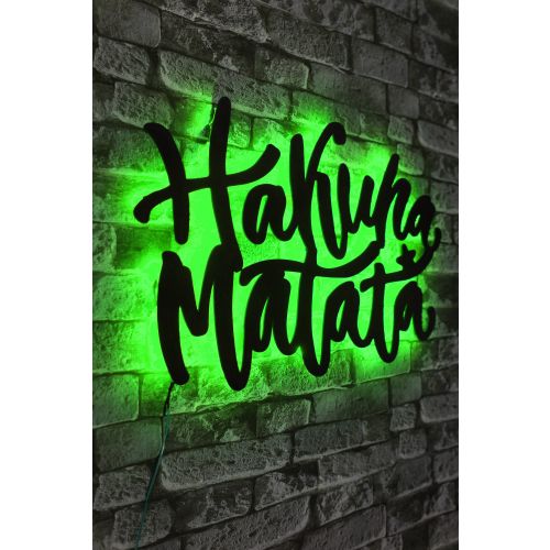 Wallity Dekorativna led rasvjeta Hakuna Matata - zeleno slika 3