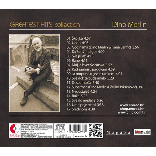 Dino Merlin - Greatest Hits Collection slika 2