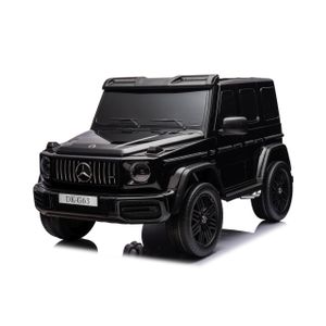 Licencirani auto na akumulator Mercedes Benz G63 AMG XXL 4x4 - dvosjed - crni