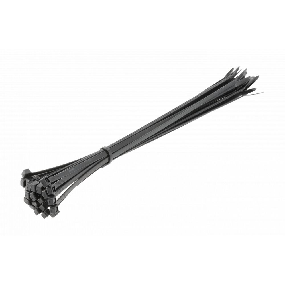 Hogert Kablovske vezice PVC 300x4.8mm 25kom crne  slika 1