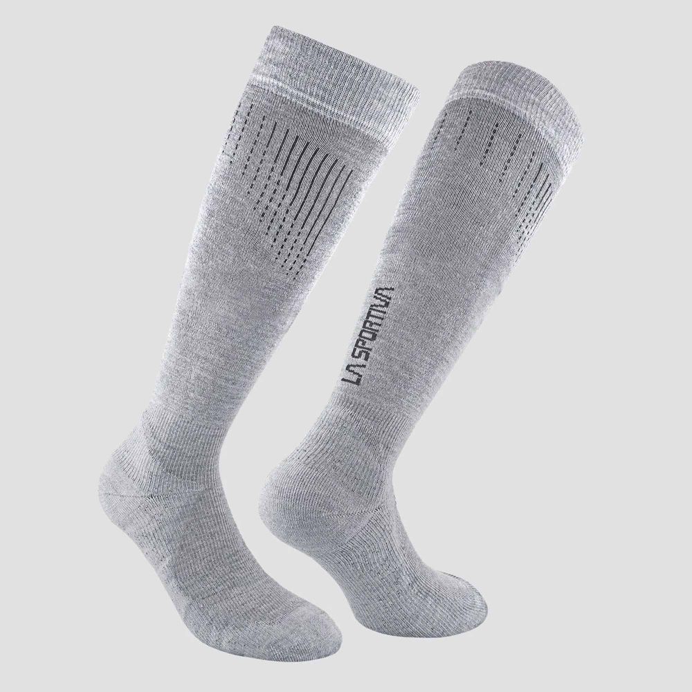 La Sportiva Čarape Wool Thermo, Light Grey/Onyx slika 1