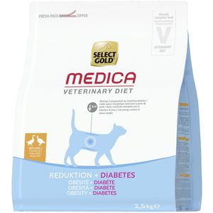 Select Gold Cat Obesity i Diabetes perad 2,5 kg