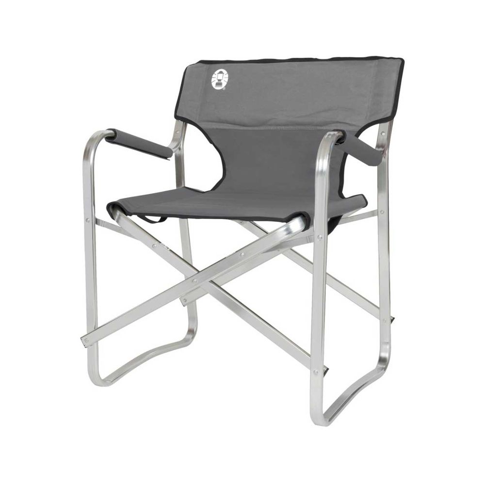 Coleman Stolica Deck Folding Chair, Siva slika 1