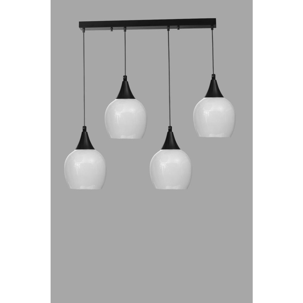 Opviq Luster 512, Bijela, Crna slika 3