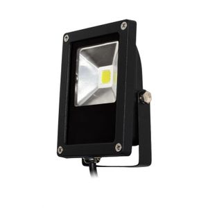 LED reflektor SLIM 10W 3000K 700lm 50kh crni