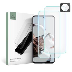 TECH-PROTECT SUPREME SET KALJENO STAKLO+STAKLO ZA KAMERU ZA XIAOMI 12T PRO CLEAR