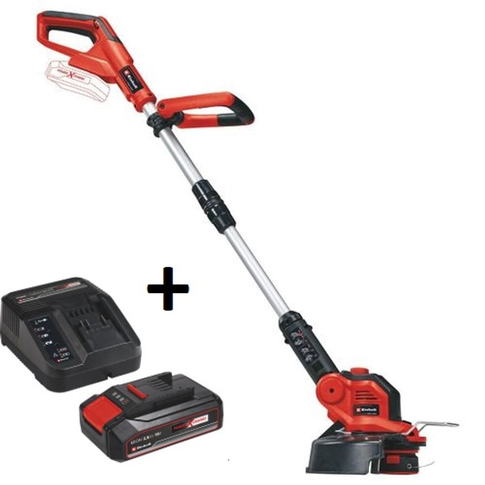 Einhell Akumulatorski trimer za travu GE-CT 18/28 Li-Solo + Baterija 2.5 Ah i punjač slika 1