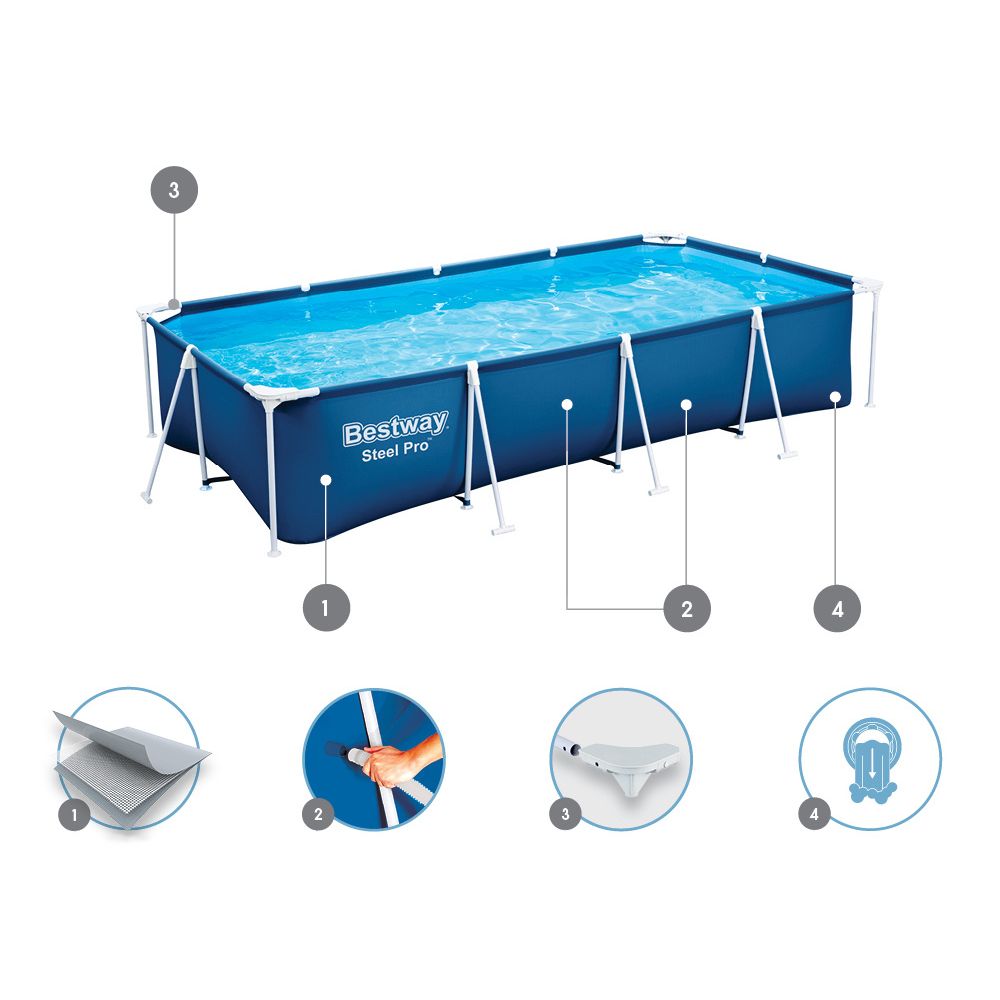 Bestway stalkasti bazen 400 x 211 cm 8 u 1 56424 slika 5