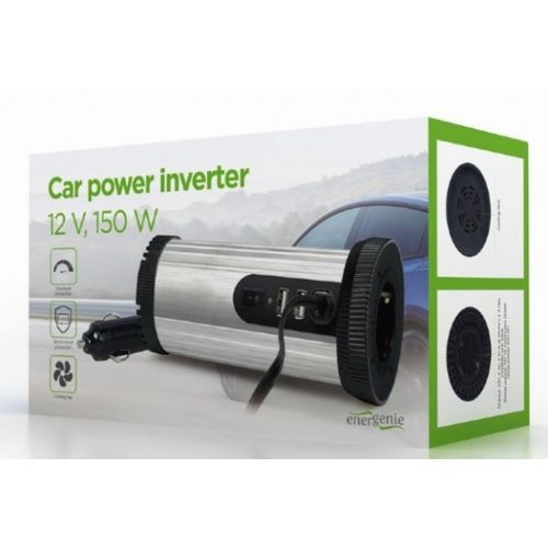 EG-PWC150-01 Gembird 12V Auto inverter DC/AC 150W+USB port slika 4