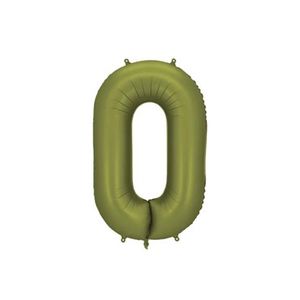 FB1S-0-097 Folijski balon Mat 0 86 cm, Maslinasti