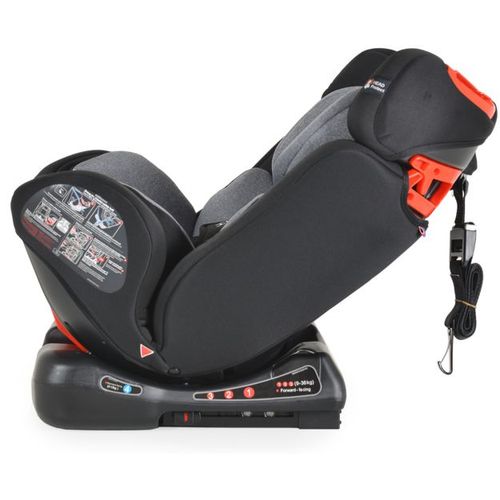 Moni Auto-sjedalica Dragon 0-36kg Isofix, Crna slika 4