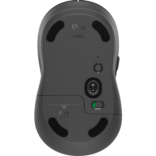 Miš Logitech M650 Signature Bluetooth, sivi slika 4