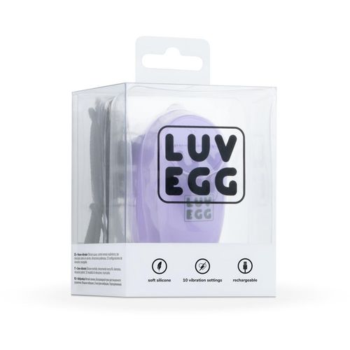 Vibrirajuće jaje LUV EGG XL, ljubičasto slika 12