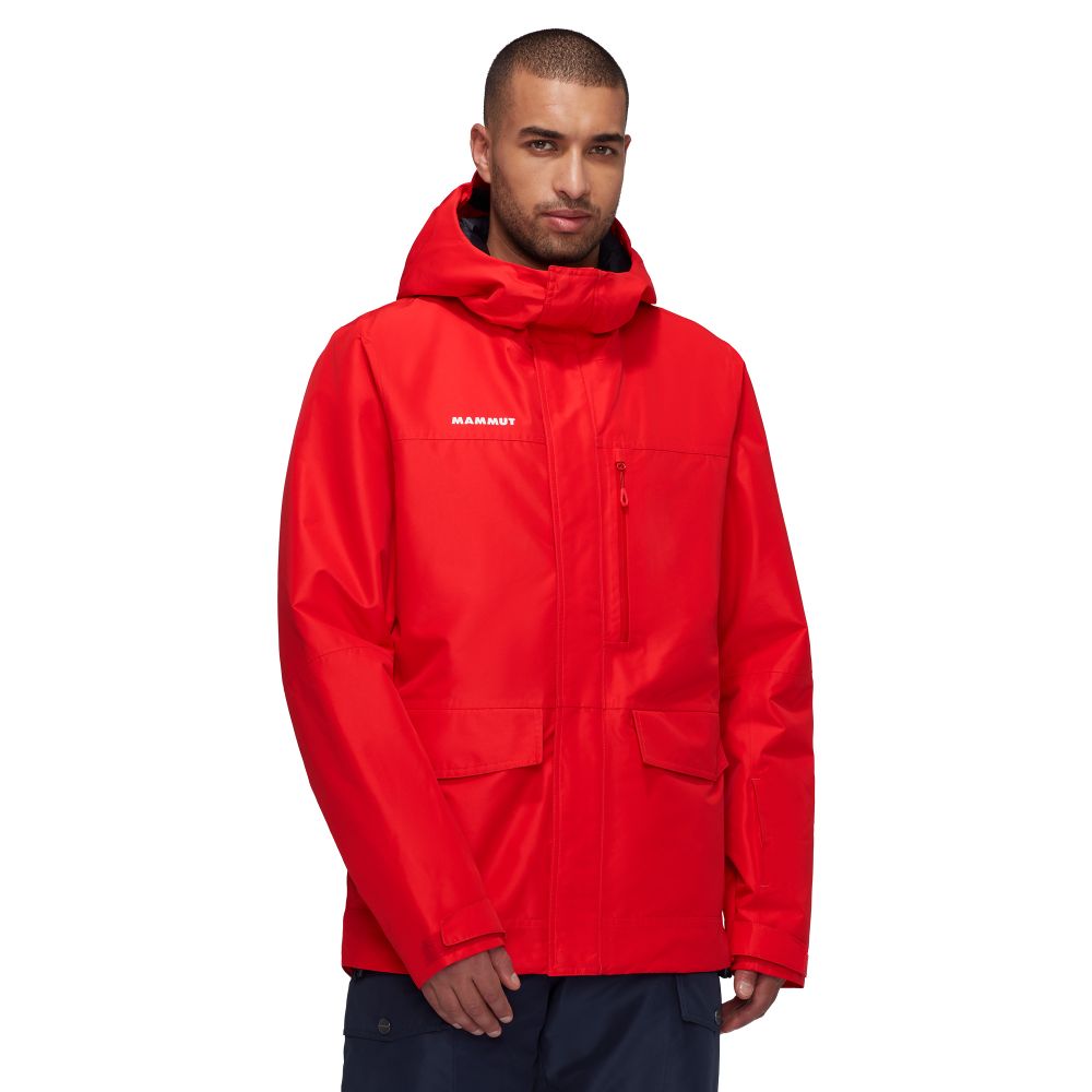 Mammut Muška jakna za skijanje Fine Line HS Termo Hooded Red slika 2