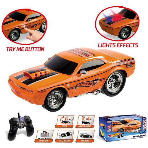 Hot Wheels Muscle King autić na daljinski pogon slika 3