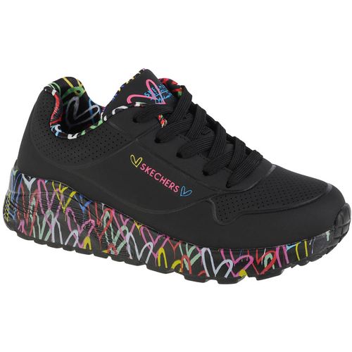 Skechers dječje tenisice uno lite 314976l-bkmt slika 1