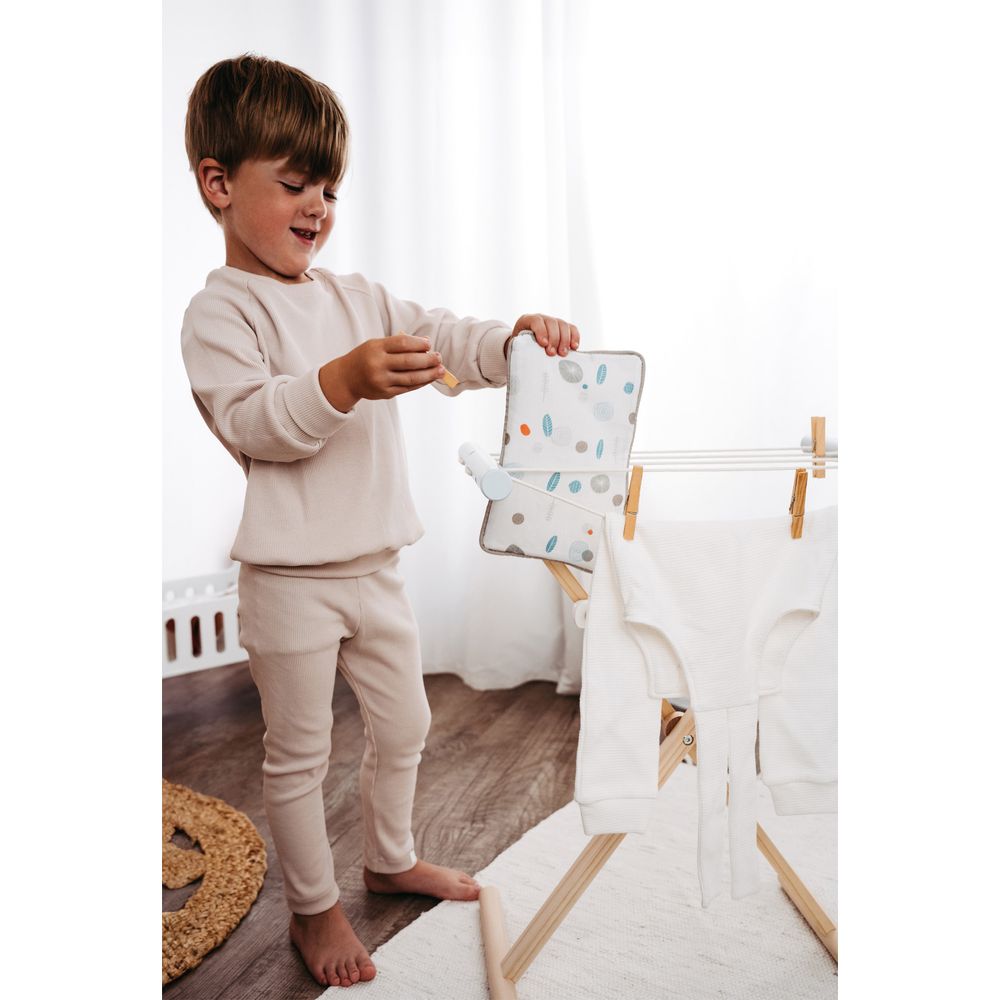 Small Foot drveni stalak za sušenje rublja slika 2