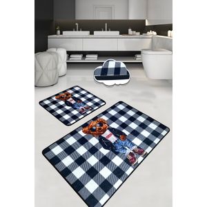 Heat Multicolor Bathmat Set (2 Pieces)