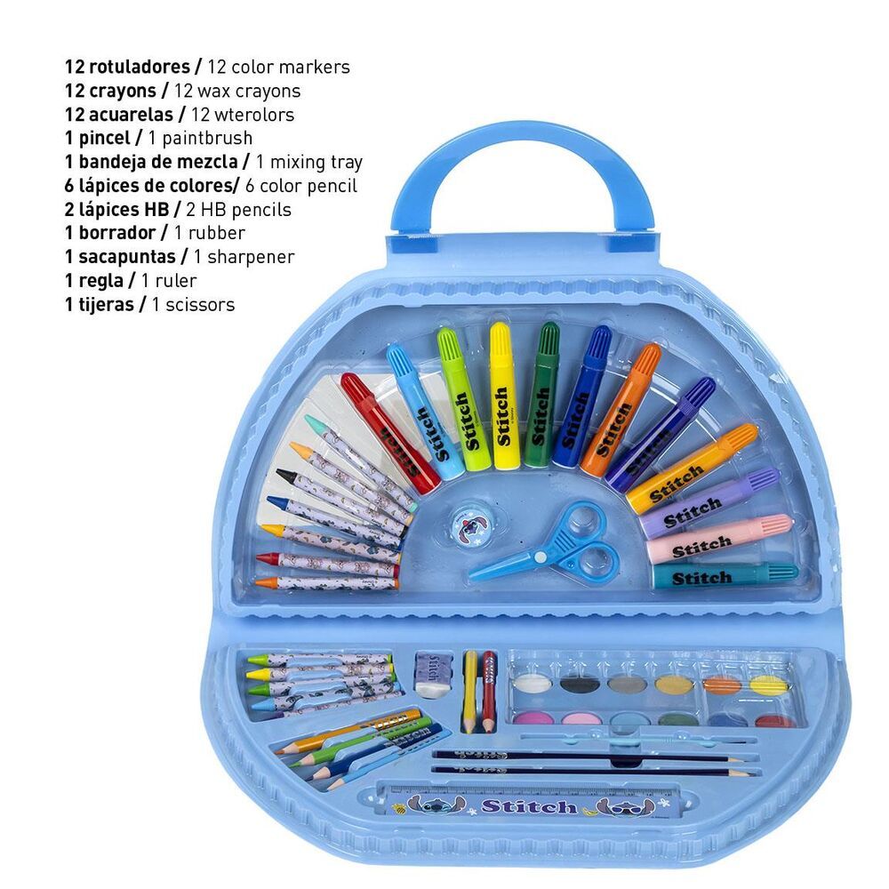 Disney Stitch set školskog pribora 50 kom slika 5