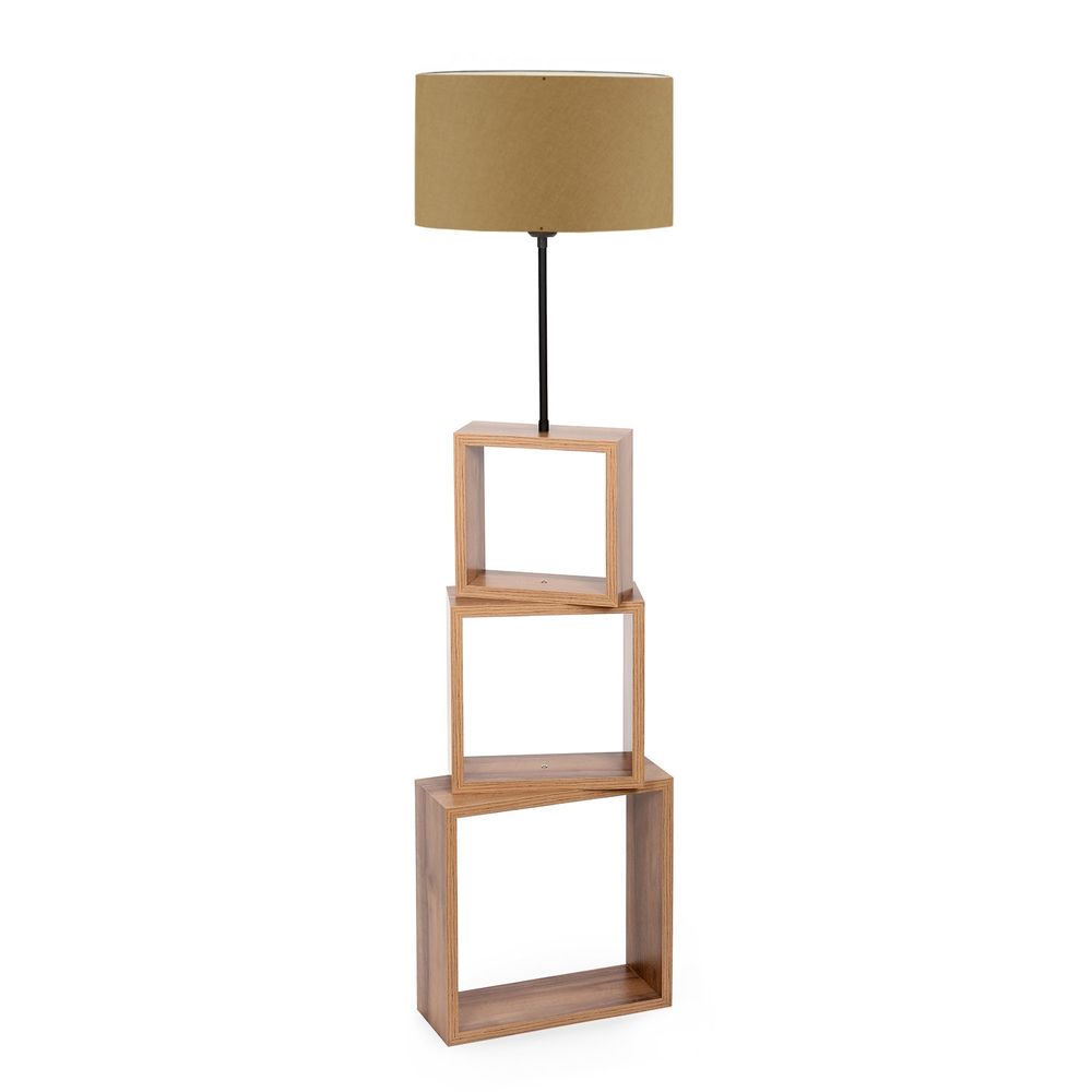 AYD - 2902 Stalna Lampa od Svijetlog Drveta slika 2