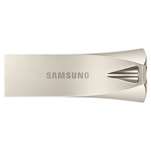 Samsung MUF-128BE3/APC 128GB USB Flash Drive, USB 3.1, BAR Plus, Read up to 300MB/s, Silver