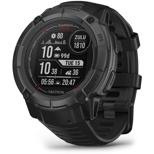 Garmin Instinct 2X Solar, Tactical izdanje, crna slika 1