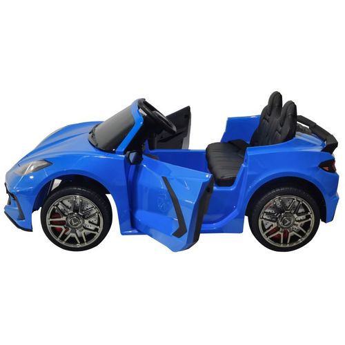 Licencirani Corvette Stingray plavi - auto na akumulator slika 3