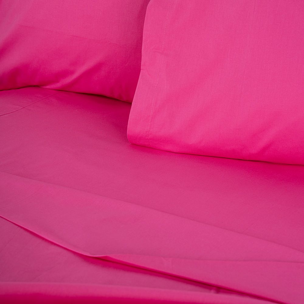Ranforce king fitted sheet (FR) (IT) (ES) (DE) Tonne Rosse - 34, colour: dusty rose slika 3