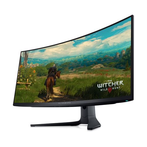 DELL 34 inch AW3423DWF 165Hz QHD OLED FreeSync Alienware Gaming zakrivljeni monitor slika 2