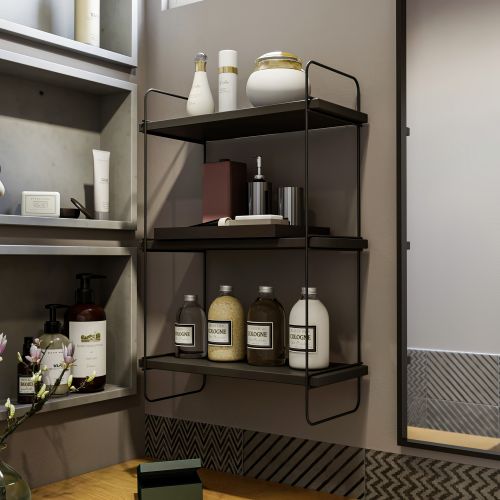 Pulalis - Anthracite Anthracite Wall Shelf slika 2