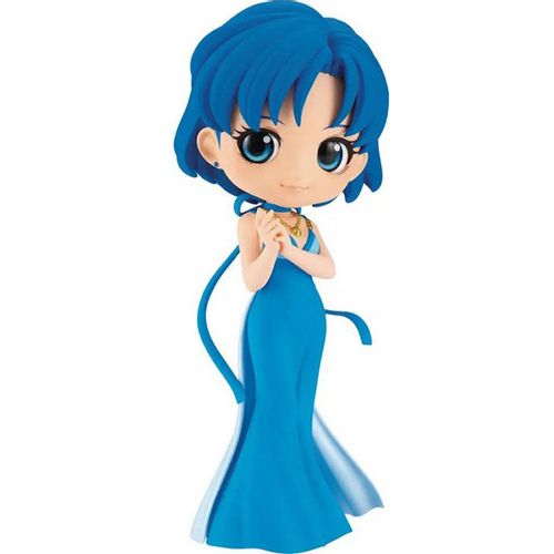 Sailor Moon Eternal the Movie Pretty Guardian Princess Mercury ver.A Q posket figure 14cm slika 5