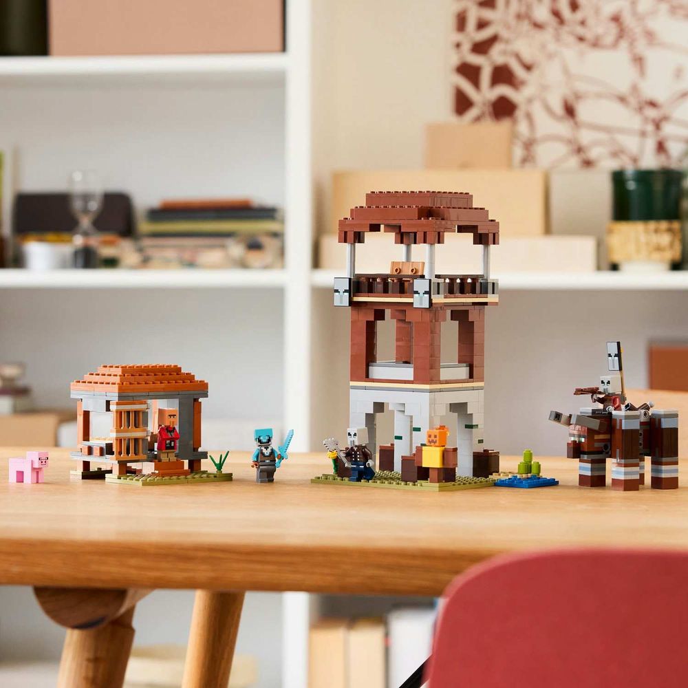 LEGO 21278 The Pillager Outpost and Ravager slika 7