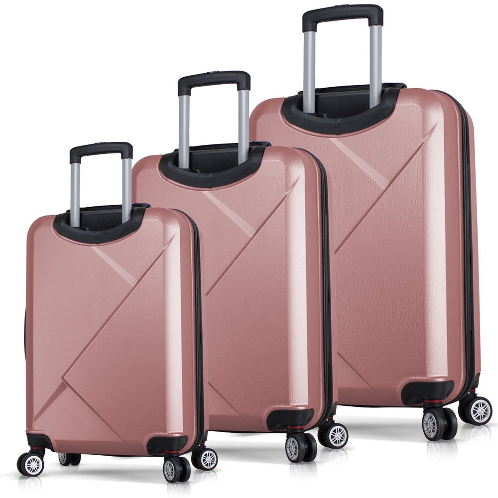 Set Kofera u Roze Zlatnoj Boji (3 Komada) slika 2