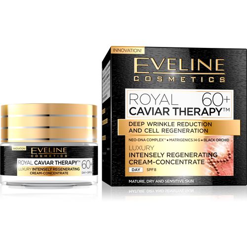 Eveline krema za lice d/n Caviar Therapy 60+ 50ml slika 1