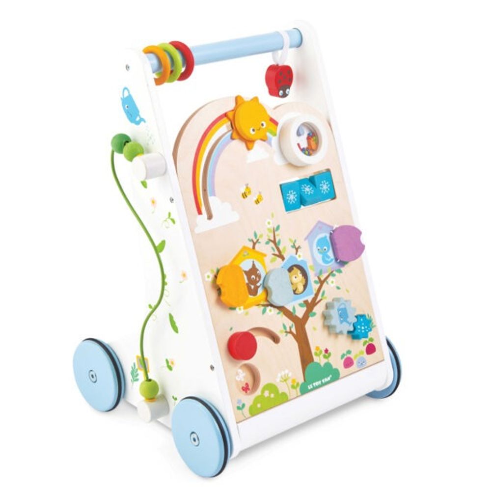 Le Toy Van Drvena aktivna guralica sa Montessori tablom slika 2