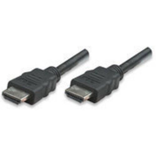 Manhattan HDMI priključni kabel HDMI A utikač, HDMI A utikač 3.00 m crna 323222-CG audio povratni kanal (arc), Ultra HD (4K) HDMI HDMI kabel slika 2