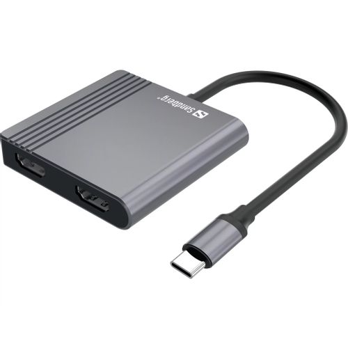 Sandberg USB-C docking stanica za 2 monitora s HDMI i Power Delivery slika 6