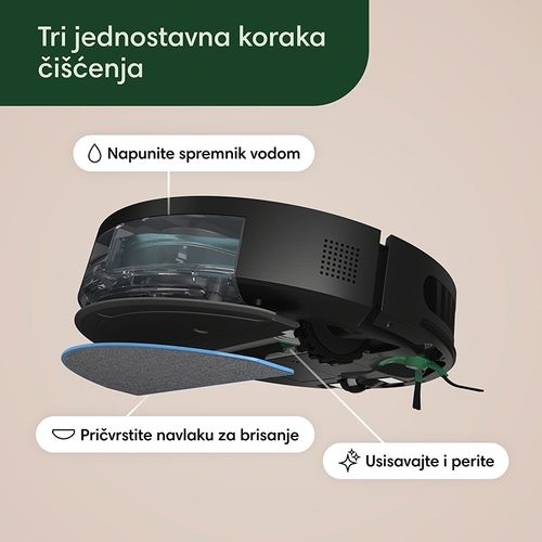 iRobot robotski usisavač Roomba Combo Essential Black slika 8