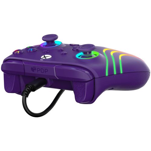 PDP XBOX WIRED CONTROLLER AFTERGLOW WAVE PURPLE slika 9