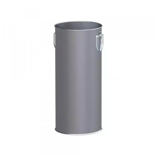 Kanta + pepeljara ALDA D630 inox 20cmx61cm slika 2