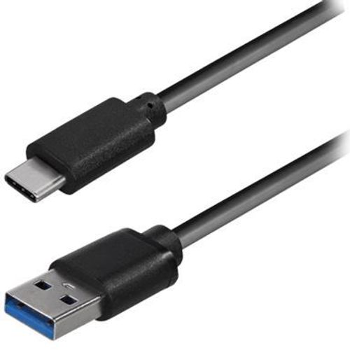 Transmedia USB type C plug - USB 3.1 type A plug, 1m slika 1