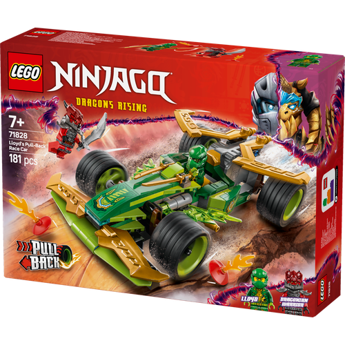 LEGO® NINJAGO® 71828 Lloydov trkaći auto na povlačenje slika 6